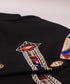 Ethnic Embroidered Military Jacket